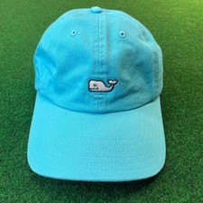 VINEYARD VINES Ball Cap Hat Blue Cotton Adjustable Strap Whale Baseball Golf