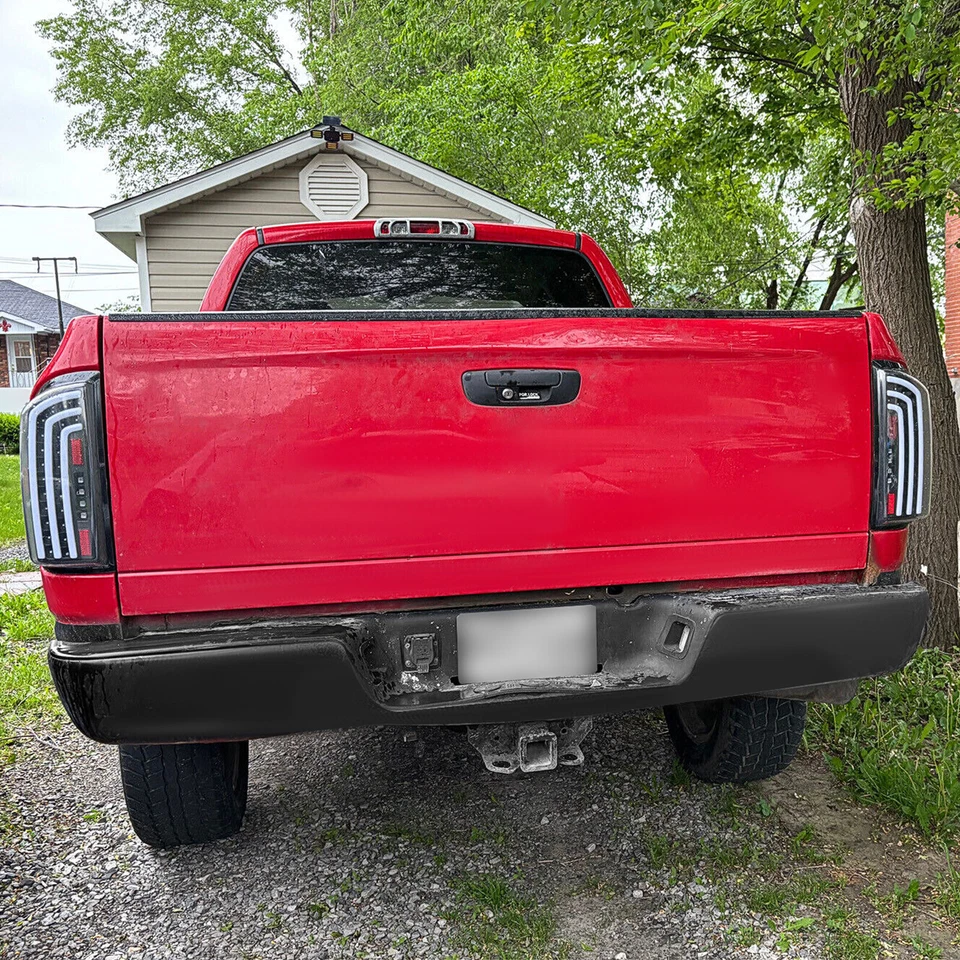 Luces traseras LED transparentes completas lámpara de freno para Dodge Ram 1500 2500 3500 2007-2009 Foto 3 de 4