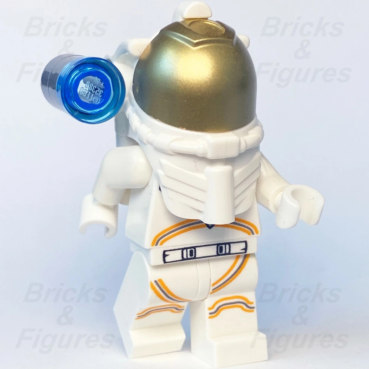 Town City LEGO Astronaut Male with Side Lamp Space Port