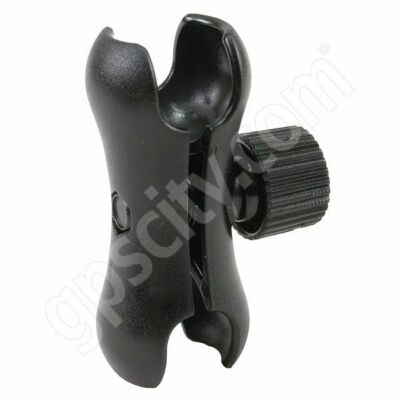 RAM Mount Plastic 2'' Short Grip-Lock Arm with Dual 1'' Ball Socket RAP-B-201-1U