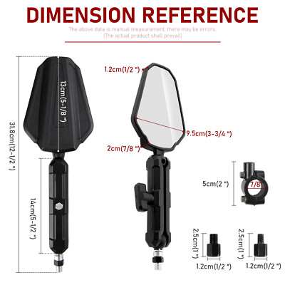 希少 モトグッチ Moto Guzzi 500cc パブミラー 壁掛け鏡 2x For Moto Guzzi V85 TT Motorcycle Side Mirrors Foldable Rearview