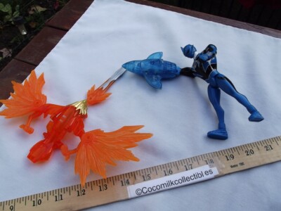 Vintage Lot 2 Mighty Morphin Power Rangers 2007 Bandai Action Figure Plane Bird 