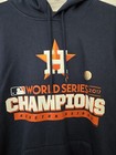 Houston Astros Hoodie Mens M Blue Fanatics 2017 World Series Champions Pullover — photo 2