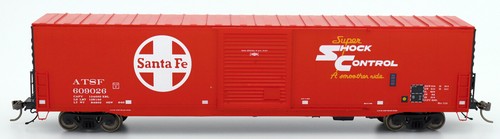 Coche de carga de una sola puerta escala HO 60' PS-1 - Santa Fe #609044 - IMRC #46915-18 | Zustand: New