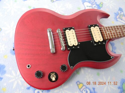 Epiphone SG Special , Cream Humbuckers,Coil Splitting, Better Tuners & Capacitor