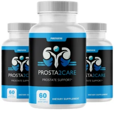 Prosta2care Supports Male Prostate Health Advanced Strength Formula - 3 Bottles