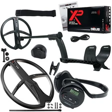 XP Deus Detector w/ WS4, 9" & 13x11" X35 Coils – Wireless Metal Detecting Bundle