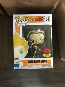 gold chrome vegeta pop