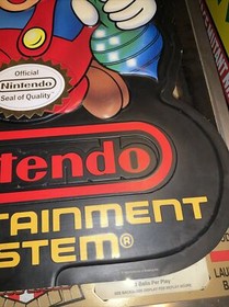 Super Mario Bros 2 Turnip Hang Sign Double Sided WATA Nintendo NES STORE DISPLAY