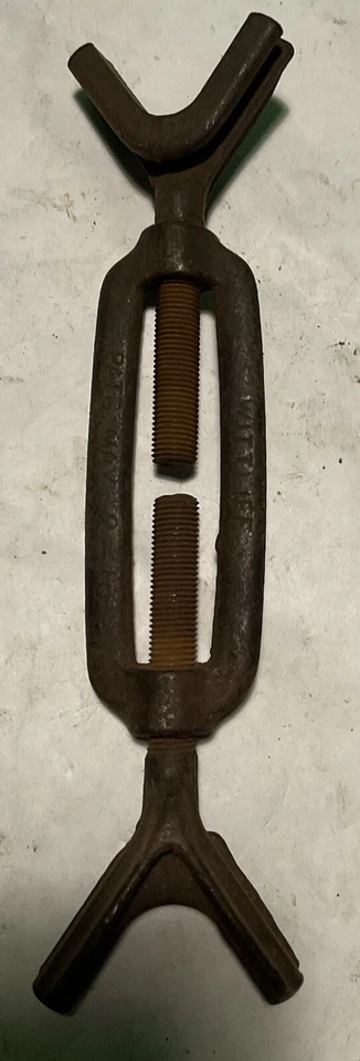 Torniquete de herrajes de tensión para muebles antiguos patente Wittliff - mayo de 1916 Foto 2 de 4