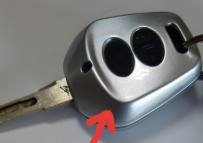 Schlüsselanhänger Etui Abdeckung silberseitig für Porsche 911 996 und Boxster 986 Modelle.UK