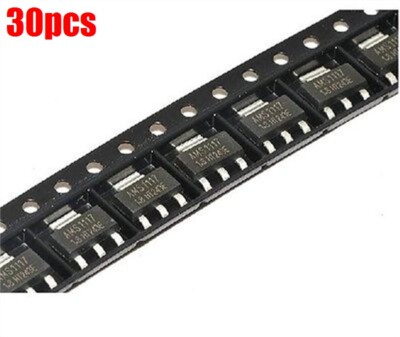 30Pcs AMS1117-1.8V Ams 1117 1.8V 1A Ldo Voltage Regulator SOT-223 rs