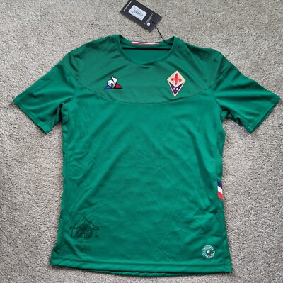 Le Coq Sportif Italy Shirt Fiorentina Authentic Le Coq Sportif