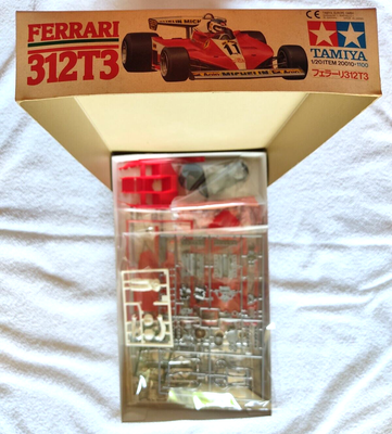 Kit Maquette Ferrari 312T3 Tamiya échelle 1/10 - Châssis RC F104W - Occasion Bon état