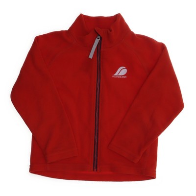 Didriksons 1913, Fleecejacke, Unisex (Kinder), Größe: 90, Rot, Polyester #1ov