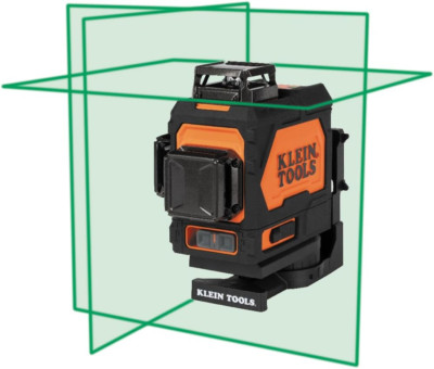 93PLL Green Laser Level - 3X360° Self-Leveling, Rechargeable, Magnetic Mount