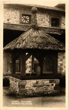 CPA AK Saalburg Kastell, Brunnen inm Atrium GERMANY (931331)