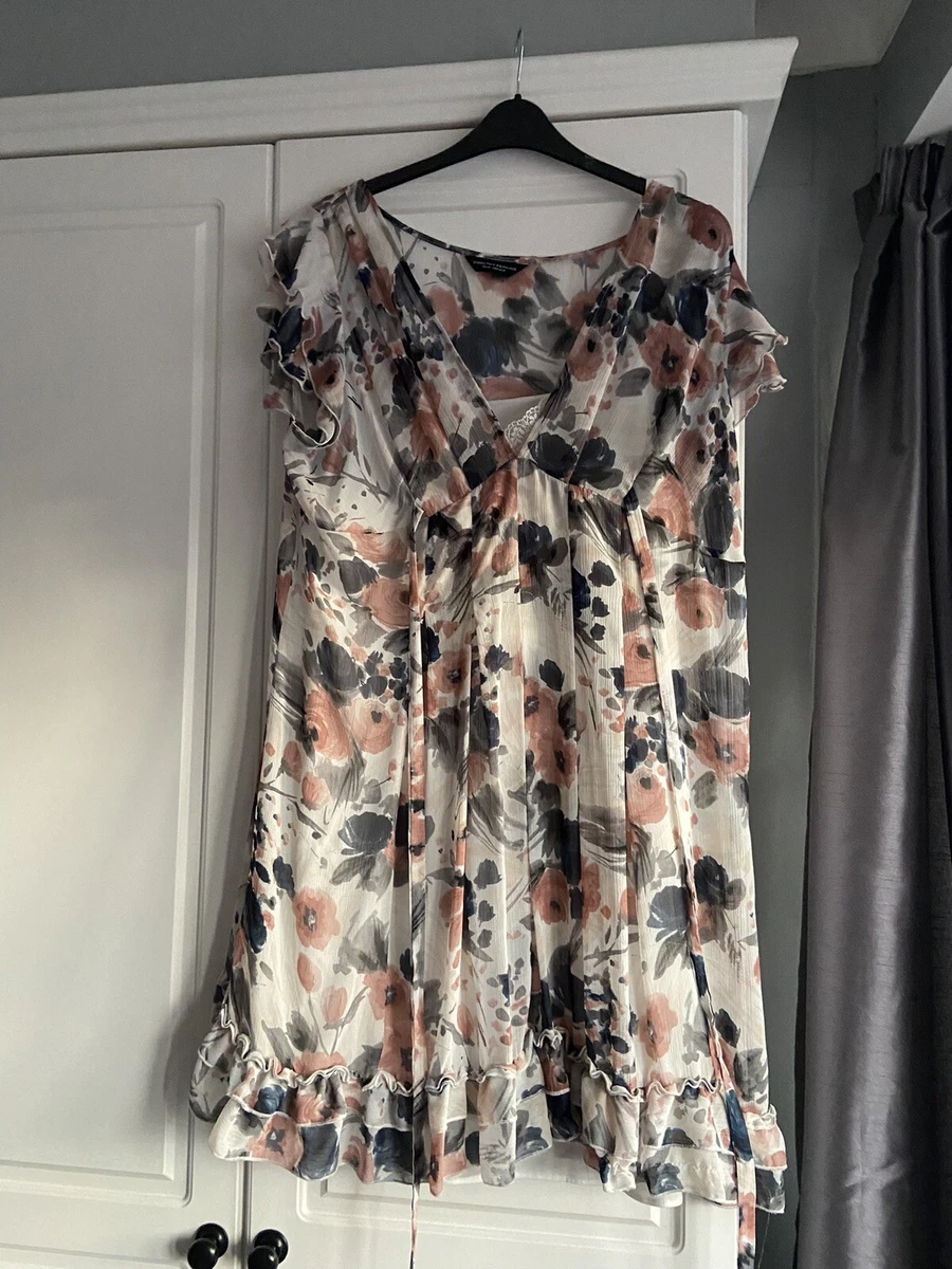 DOROTHY PERKINS Plus Size Floral Dress Size 22 Excellent CONDITION | eBay