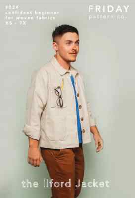 Ilford Jacket - Sewing Pattern - Friday Pattern Company - Sizes XS-7X