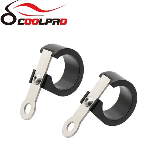Par de guías inferiores de manguera de freno delantero para HONDA CRF 250L/250RL CRF300L CRF250RL - Imagen 11 de 11