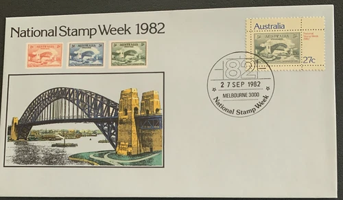 Australia FDC 1982 National Stamp Week