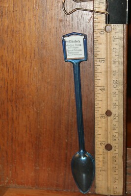 Vintage 1960's Swizzle Stick Dr. Samuel Johnson Restaurant St. Joseph Michigan
