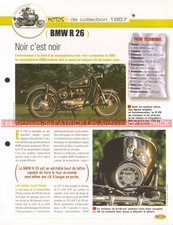 BMW 250 R 26 R26 1957 Joe Bar Team Fiche Moto #000611
