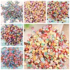 2000/4000pcs 3D Fimo Nail Art Decoration Polymer Clay Slices Nail Art Decals Tip