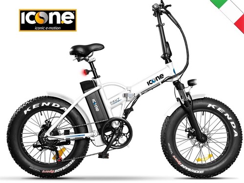 BICICLETTA ELETTRICA FAT-BIKE PIEGHEVOLE A PEDALATA ASSISTITA 20\
