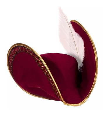 New Disney Store Captain Hook Pirate Hat Costume Accessories for Kids Halloween