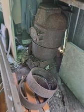 DUPLICATE REVISE  fire stove heater Vintage pot belly Antique stove