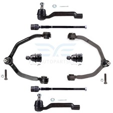 8x Front Upper Control Arms Ball Joints Tie Rods For Ford Thunderbird Mercury