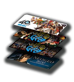 NEOGEO mini - Random Characters Stickers - (4 pcs Set) 105x45mm SNK Official 041