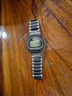 Vintage Mens TIMEX IRONMAN TRIATHLON Quartz LCD Indiglo Watch Stainless Steel