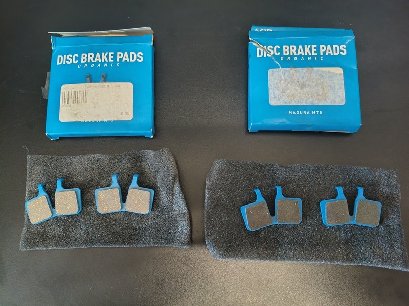 2 Pairs Magura Mt5 Disc Brake Pads Organic High Performance