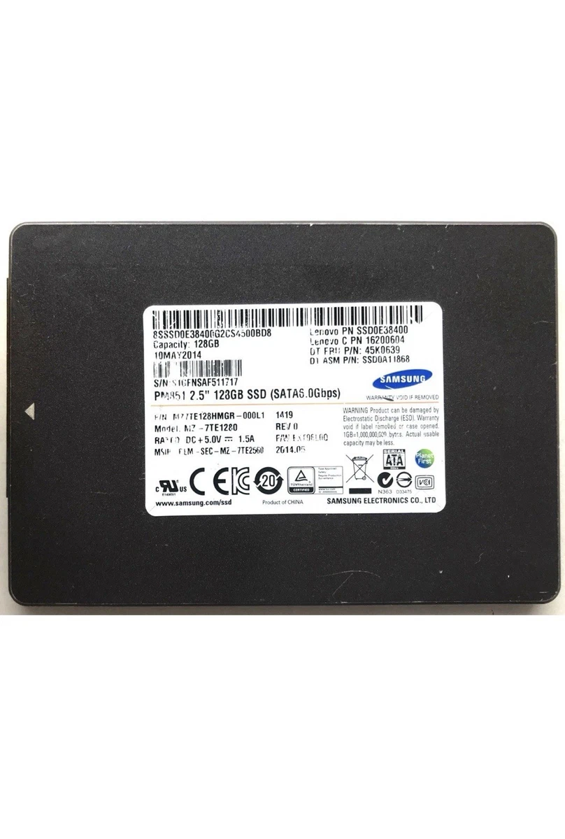 Samsung SATA III 128 GB Solid State Drives for sale | eBay