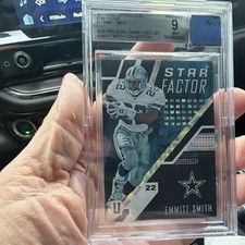  2017 Unparalleled Star Factor Emmitt Smith 2000 pro bowl patch game worn 