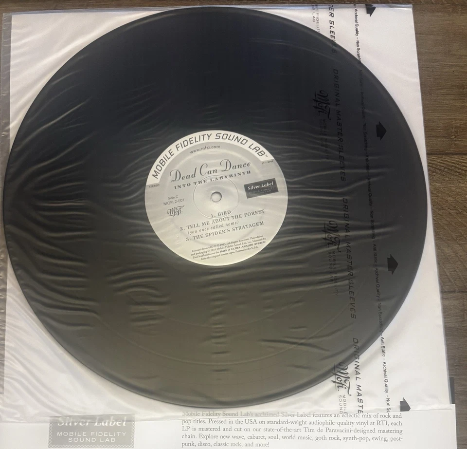 Dead Can Dance Into The Labyrinth MFSL 2LP Vinyl 2010 Limited Edition (4636) - Image 4 of 4