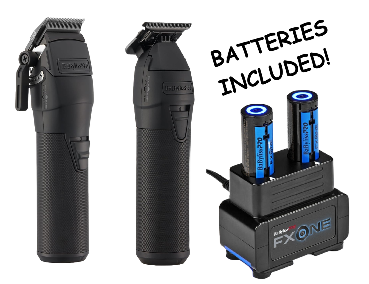 NEW BaByliss PRO Matte Black FXONE Professional Clipper & Trimmer