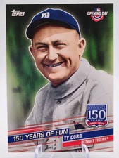 2019 Topps Opening Day TY COBB #YOF-1  150 Years Of Fun  MINT!