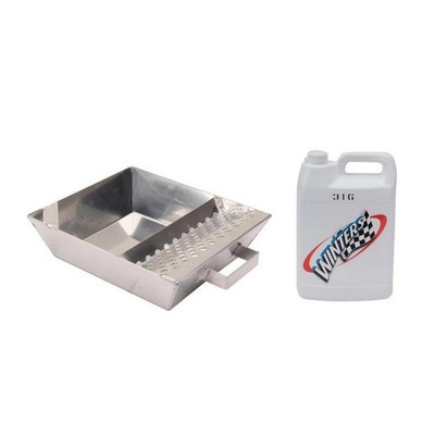 Winters Gear Oil, 80-90/140 & Oil Drain Drop Pan for Quick Change