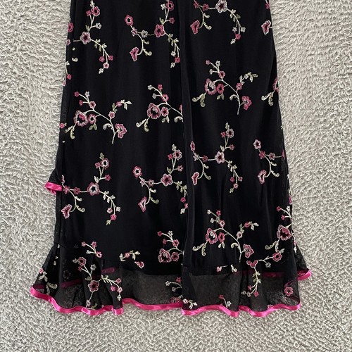 My Michelle Y2K Dress Womens Medium Floral Babydoll Vintage Fairy Coquette - Picture 9 of 11