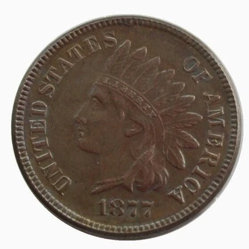 1877-P Indian Head Cent — photo from another recent sale