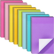 Sticky Notes 3x5 Inches 8 Pads 640 Sheets Colorful Large Self Stick Notes for