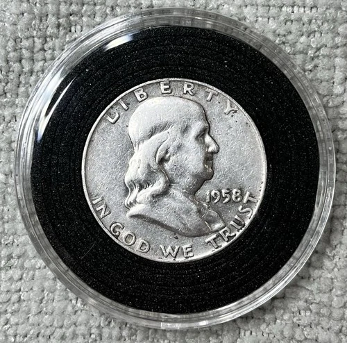 1958-D 50C Franklin Half Dollar