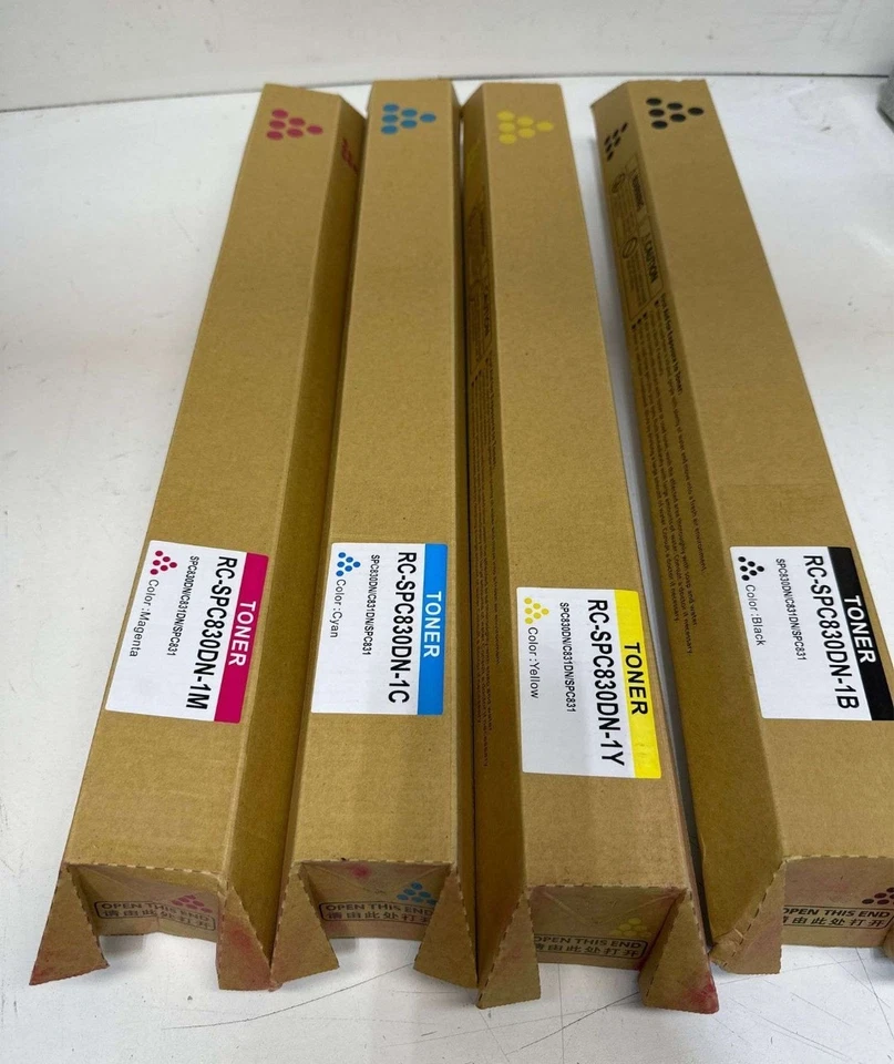 TONER for use in Ricoh SP C830DN, SP C831DN (CMYK, 4 cartridges) - Image 2 of 4