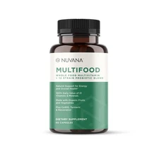 Multifood Whole Food Multivitamin for Men & Women | 21 Organic Fruits & Vegta...