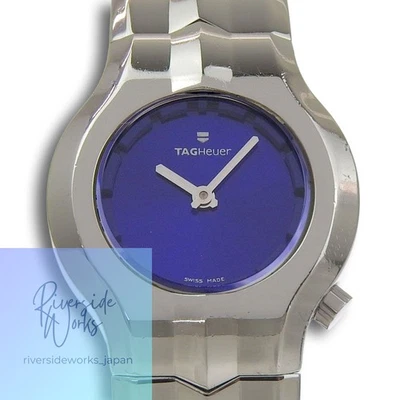 TAG HEUER Alter Ego WP1411 Edelstahl Quarz Analog Blaues Zifferblatt Damenuhr - Bild 1 von 4