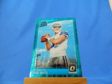 Mike White Donruss Optic 2018 RC Rated Rookie Teal Velocity Prizm