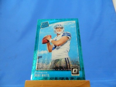 Mike White Donruss Optic 2018 RC Rated Rookie Teal Velocity Prizm